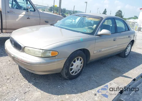 2002 Buick Century Custom из США, поврежденный, VIN 2G4WS52JX21155469